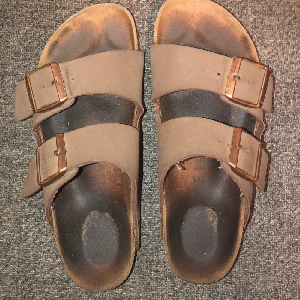 Mocha Birkenstocks